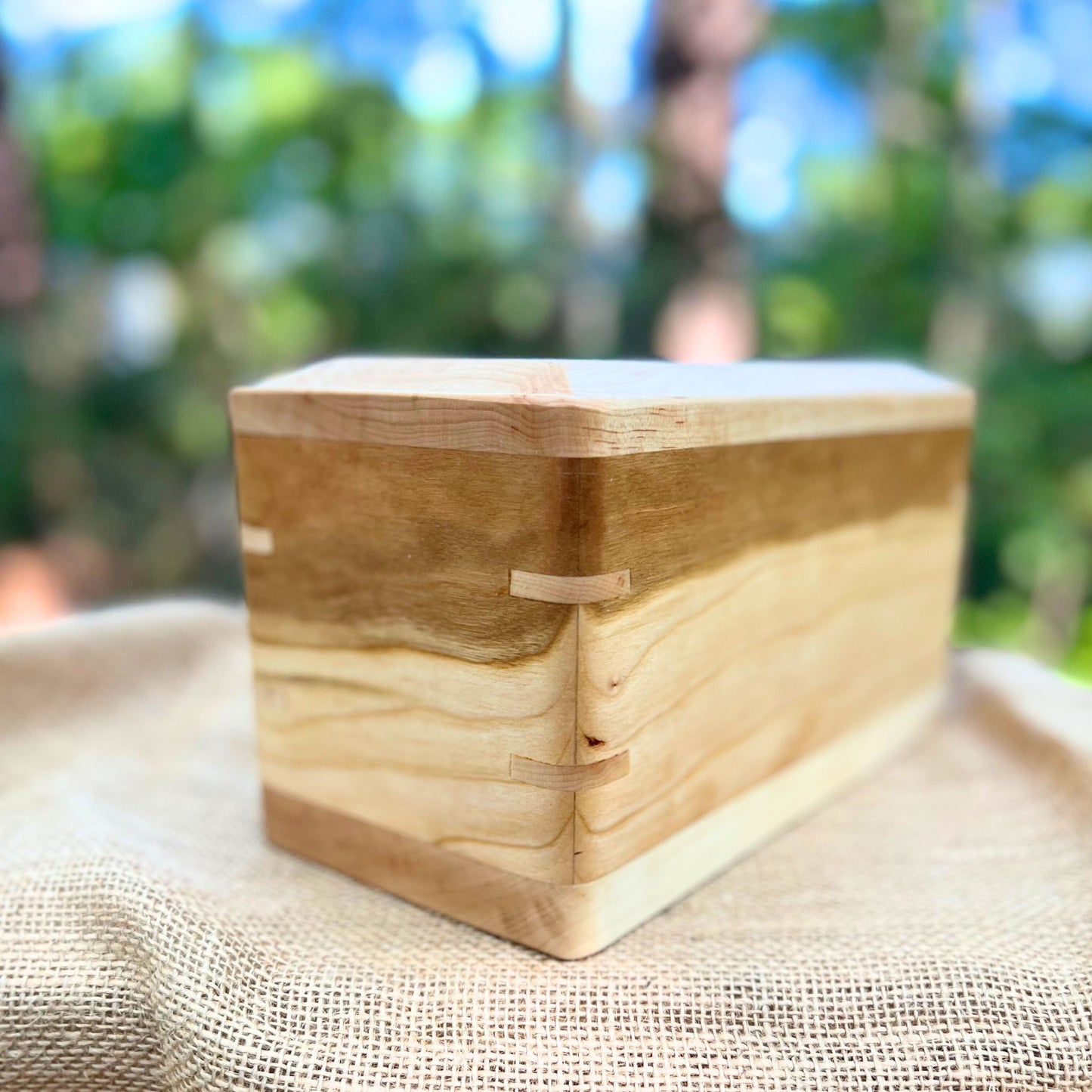 Custom Pet Urn - Cherry & Maple (Medium Shown)